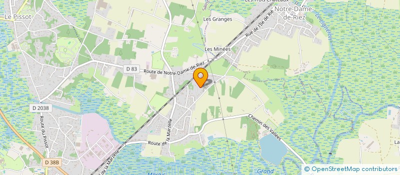 localisation de l'entreprise MONSIEUR JEAN-JACQUES ARNAUD  SAINT-HILAIRE-DE-RIEZ