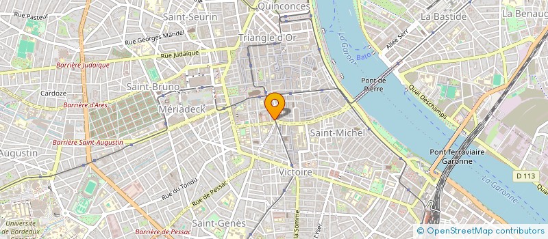 localisation de l'entreprise MONSIEUR JEAN-JACQUES ARNOULD à BORDEAUX