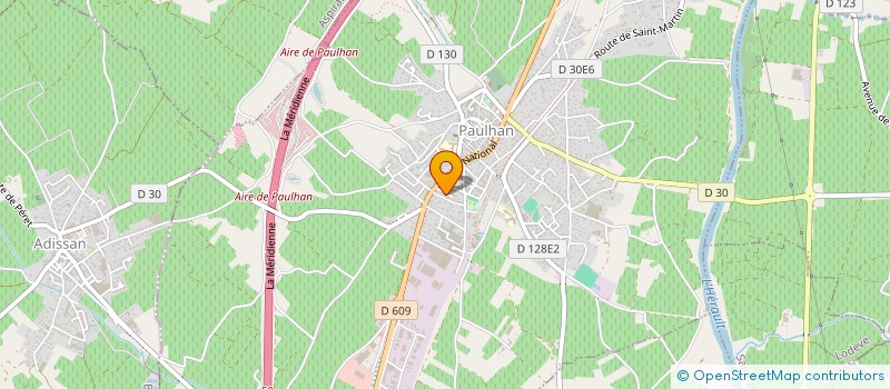 localisation de l'entreprise MONSIEUR JEAN-JACQUES AUDEMAR à PAULHAN