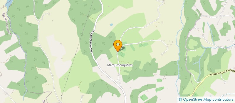 localisation de l'entreprise MONSIEUR JEAN-JACQUES AUSIMOURT-POUEYLAUT  LUCQ-DE-BEARN