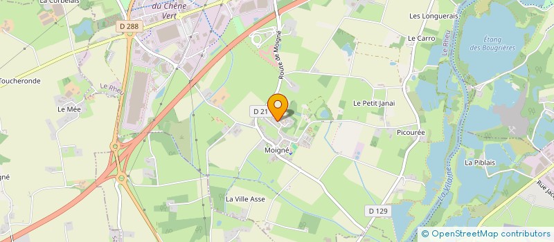 localisation de l'entreprise MONSIEUR JEAN-JACQUES BALLU  LE RHEU