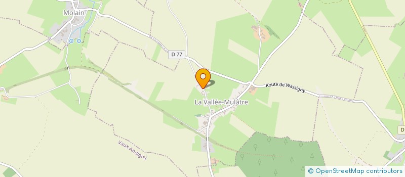 localisation de l'entreprise MONSIEUR JEAN-JACQUES BARBOTTE à LA VALLEE-MULATRE