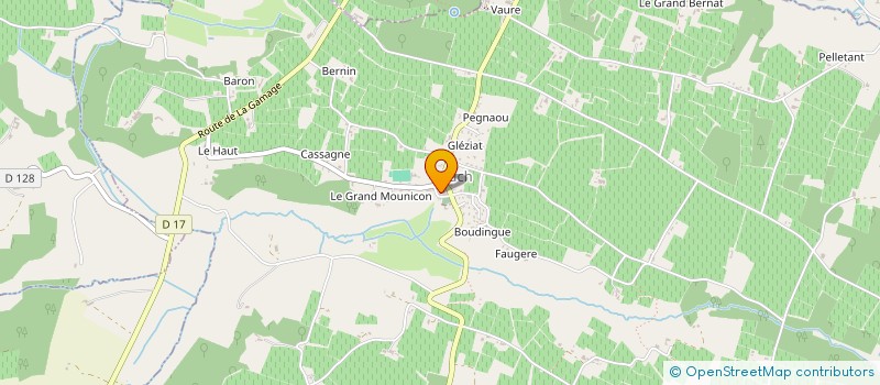 localisation de l'entreprise MONSIEUR JEAN-JACQUES BARDE  RUCH