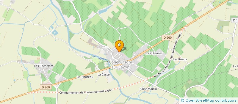 localisation de l'entreprise MONSIEUR JEAN JACQUES BARREAU à DOUE-EN-ANJOU