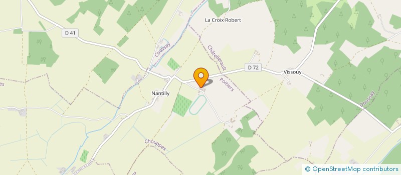 localisation de l'entreprise MONSIEUR JEAN-JACQUES BEAUSSE à CHOUPPES
