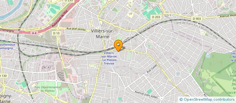 localisation de l'entreprise MONSIEUR JEAN-JACQUES BERNIER  VILLIERS-SUR-MARNE