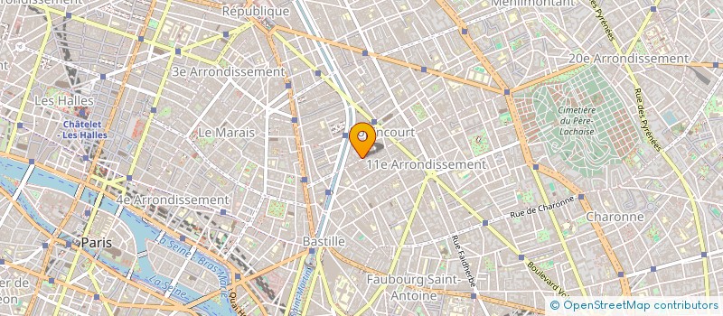 localisation de l'entreprise MONSIEUR JEAN-JACQUES BETTENCOURT  PARIS