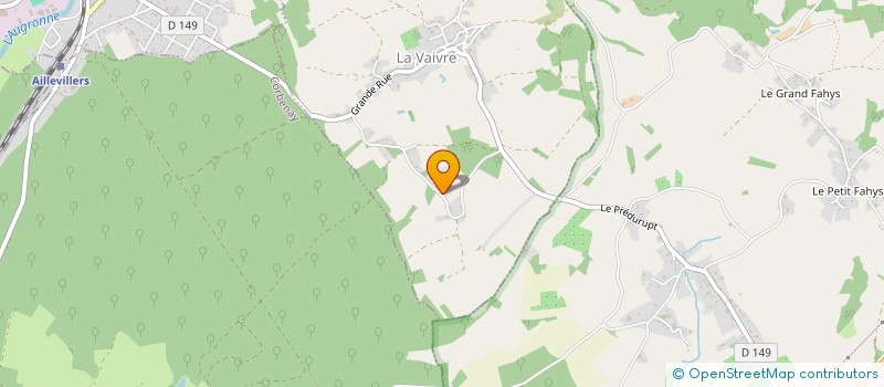 localisation de l'entreprise MONSIEUR JEAN-JACQUES BIETRY  LA VAIVRE