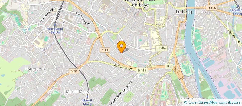 localisation de l'entreprise MONSIEUR JEAN JACQUES BIGNON  SAINT-GERMAIN-EN-LAYE