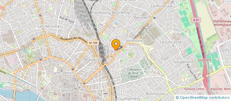 localisation de l'entreprise MONSIEUR JEAN JACQUES BILLERES à TOULOUSE