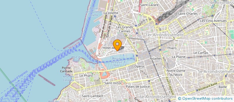 localisation de l'entreprise MONSIEUR JEAN JACQUES BONHOMME  MARSEILLE