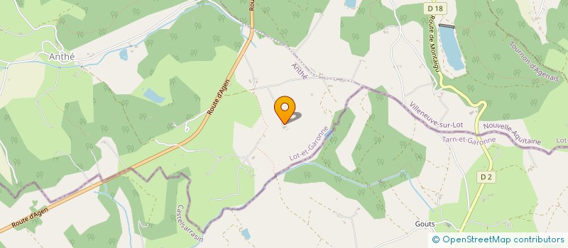 localisation de l'entreprise MONSIEUR JEAN-JACQUES BORTOLIN  ANTHE