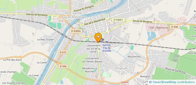 localisation de l'entreprise MONSIEUR JEAN-JACQUES BOSSU  PINEUILH