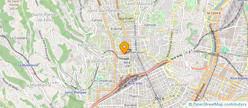 localisation de l'entreprise MONSIEUR JEAN-JACQUES BOUDE  NICE