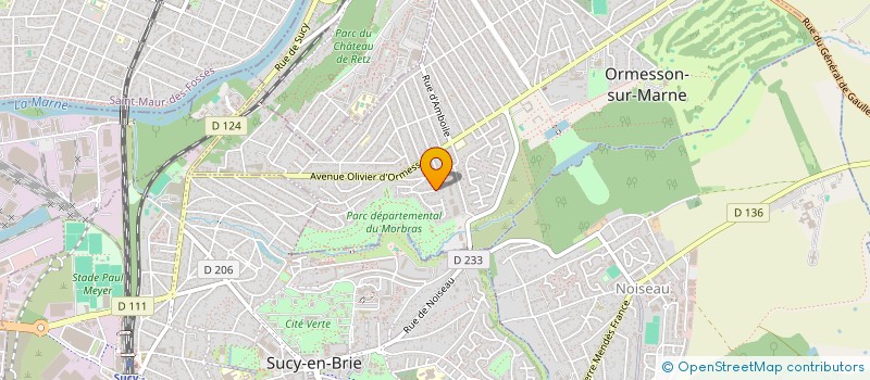 localisation de l'entreprise MONSIEUR JEAN-JACQUES BOUDOT  ORMESSON-SUR-MARNE