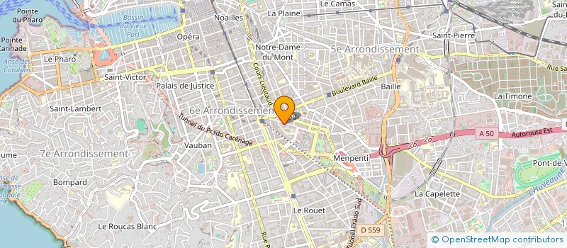 localisation de l'entreprise MONSIEUR JEAN-JACQUES BOUGAULT  MARSEILLE