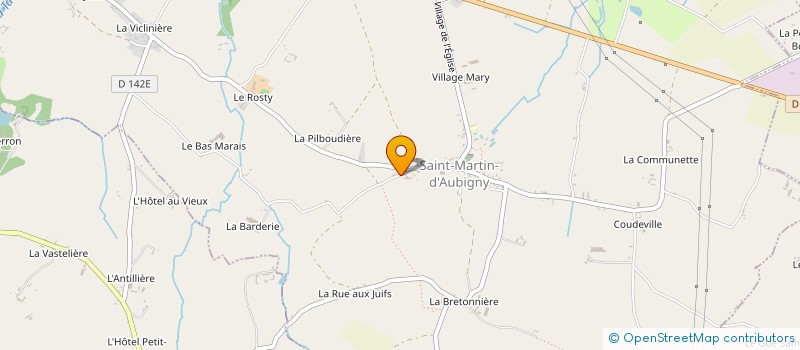 localisation de l'entreprise MONSIEUR JEAN-JACQUES BOUILLON à SAINT-MARTIN-D'AUBIGNY