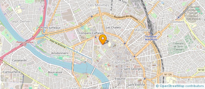 localisation de l'entreprise MONSIEUR JEAN-JACQUES BOUILLY à TOULOUSE