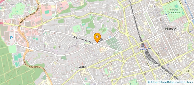 localisation de l'entreprise MONSIEUR JEAN-JACQUES BOULET  NANCY