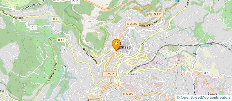 localisation de l'entreprise MONSIEUR JEAN-JACQUES BOUSSART  GRASSE