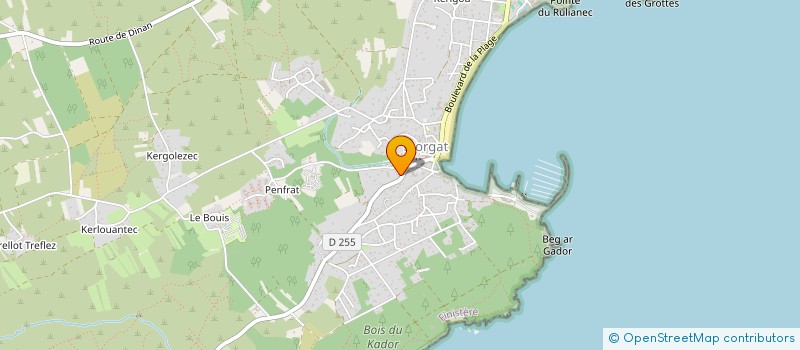 localisation de l'entreprise MONSIEUR JEAN-JACQUES BRENEOL  CROZON