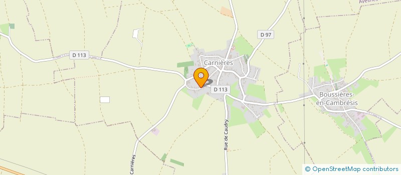 localisation de l'entreprise MONSIEUR JEAN-JACQUES BRICOUT à BOUSSIERES-EN-CAMBRESIS