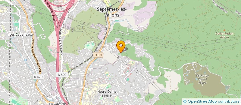 localisation de l'entreprise MONSIEUR JEAN-JACQUES BRUCKER à SEPTEMES-LES-VALLONS