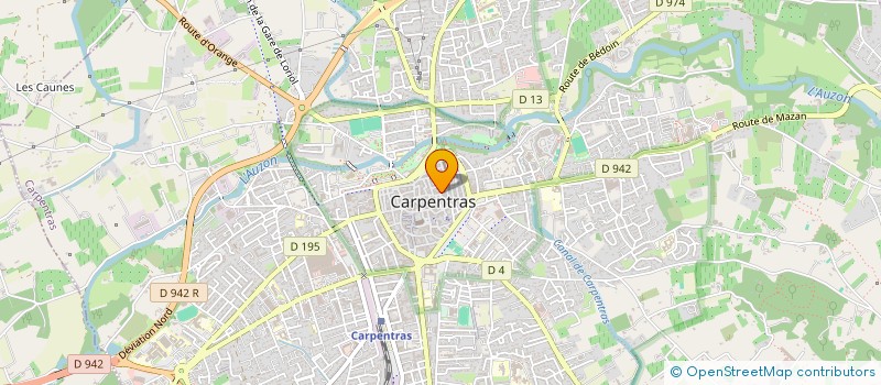 localisation de l'entreprise MONSIEUR JEAN-JACQUES CADOT à CARPENTRAS