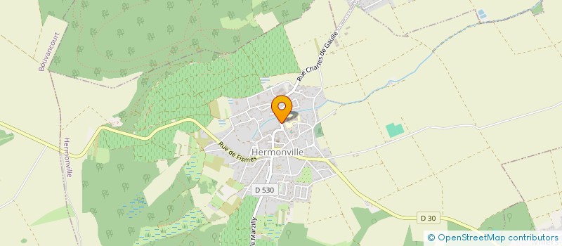 localisation de l'entreprise MONSIEUR JEAN-JACQUES CAILLET  HERMONVILLE