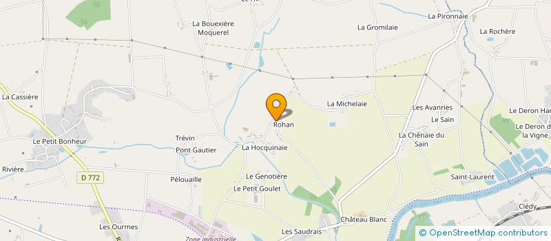 localisation de l'entreprise MONSIEUR JEAN-JACQUES CARDON  GUIPRY-MESSAC