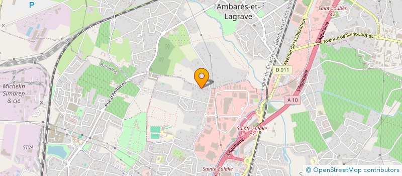 localisation de l'entreprise MONSIEUR JEAN JACQUES CASELLI  AMBARES-ET-LAGRAVE