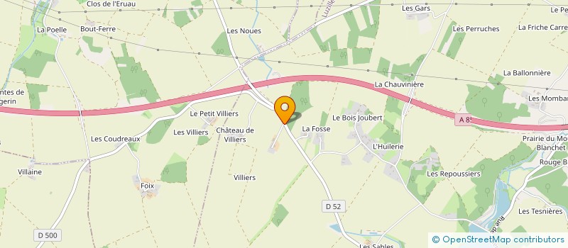 localisation de l'entreprise MONSIEUR JEAN-JACQUES CHAFIN à LUZILLE