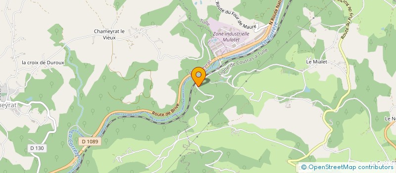 localisation de l'entreprise MONSIEUR JEAN-JACQUES CHAMBOT  SAINTE-FORTUNADE