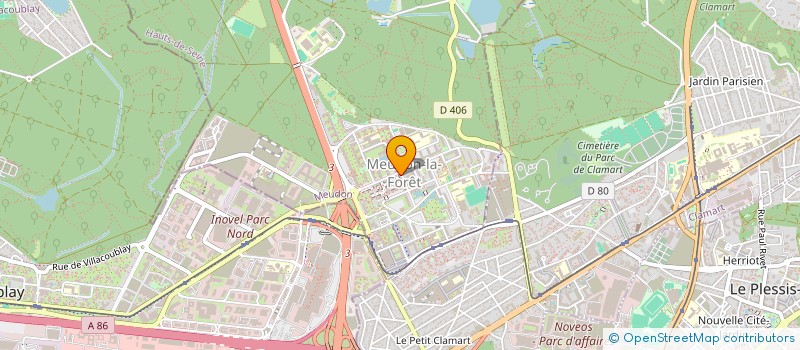 localisation de l'entreprise MONSIEUR JEAN-JACQUES CHICHE  MEUDON