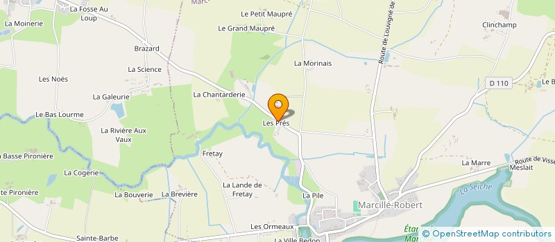 localisation de l'entreprise MONSIEUR JEAN-JACQUES CHOPIN à MARCILLE-ROBERT
