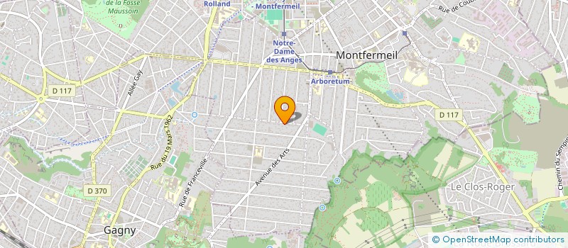 localisation de l'entreprise MONSIEUR JEAN JACQUES CLEMENT à MONTFERMEIL