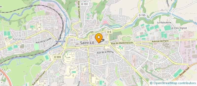 localisation de l'entreprise MONSIEUR JEAN-JACQUES CLERFOND  SAINT-LO