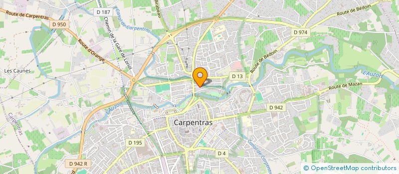localisation de l'entreprise MONSIEUR JEAN-JACQUES COLAS à CARPENTRAS