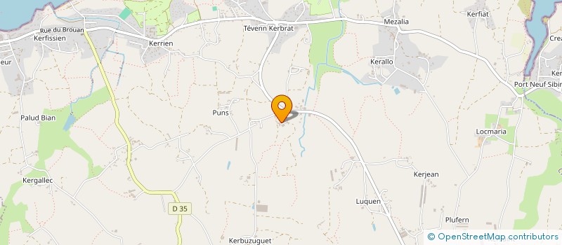 localisation de l'entreprise MONSIEUR JEAN JACQUES CORRE à CLEDER