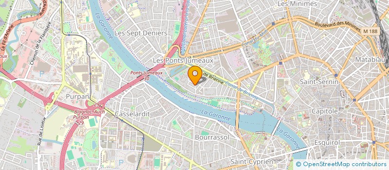 localisation de l'entreprise MONSIEUR JEAN JACQUES COSQUER à TOULOUSE