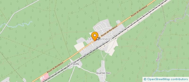 localisation de l'entreprise MONSIEUR JEAN-JACQUES COTTE  BIGANOS