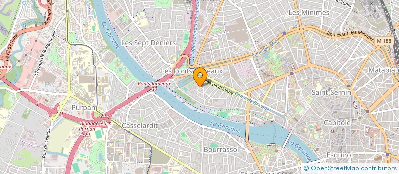 localisation de l'entreprise MONSIEUR JEAN-JACQUES DANGLA à TOULOUSE