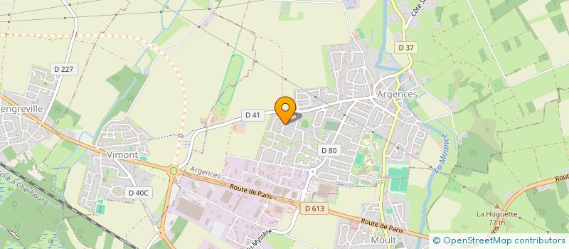 localisation de l'entreprise MONSIEUR JEAN-JACQUES DANOIS  MERY-BISSIERES-EN-AUGE