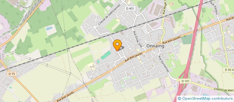 localisation de l'entreprise MONSIEUR JEAN-JACQUES DEBOUT  ONNAING