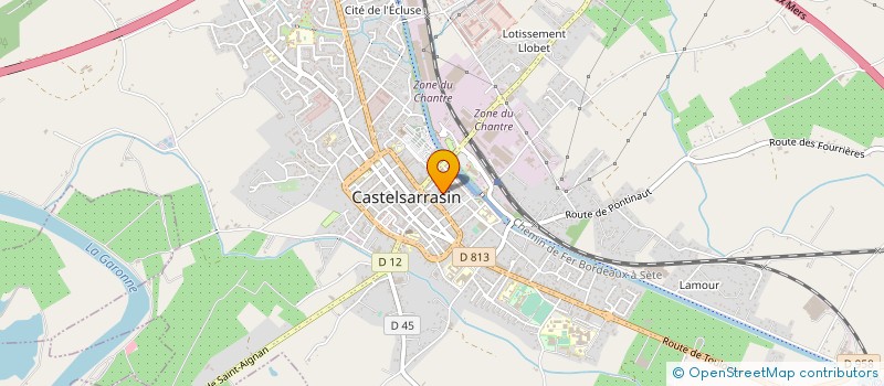 localisation de l'entreprise MONSIEUR JEAN-JACQUES DELBOSC  CASTELSARRASIN