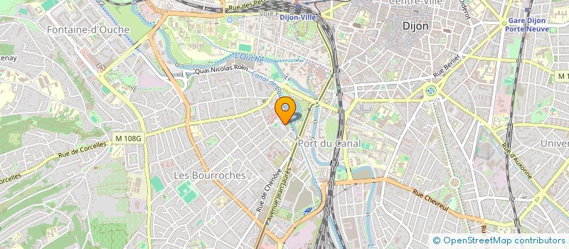 localisation de l'entreprise MONSIEUR JEAN-JACQUES DELIGNY à DIJON