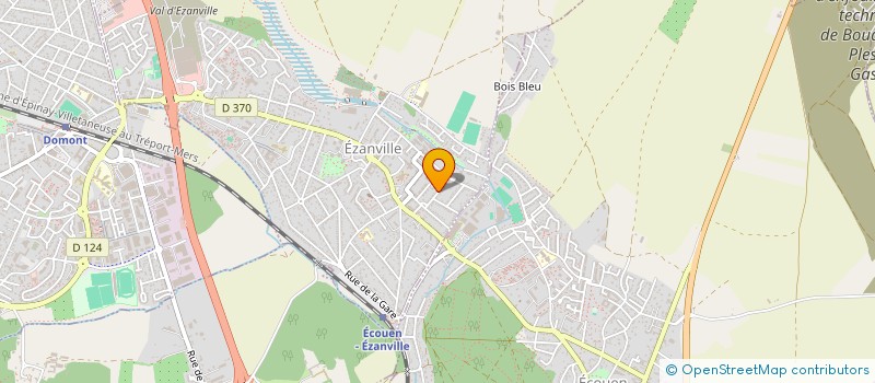 localisation de l'entreprise MONSIEUR JEAN-JACQUES DEPARIS  EZANVILLE