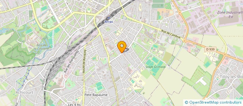 localisation de l'entreprise MONSIEUR JEAN-JACQUES DEQUIRET à ARRAS
