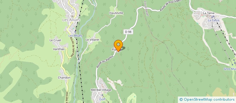 localisation de l'entreprise MONSIEUR JEAN-JACQUES DERDERIAN à LES ALLUES