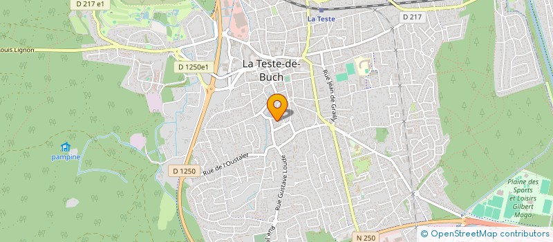 localisation de l'entreprise MONSIEUR JEAN JACQUES DESACHY  LA TESTE-DE-BUCH